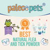 Natural Flea and Tick Control Powder For Cats, Fleas Go Away