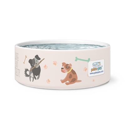 Dog Bowl "Love & Fidelity"