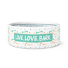 Dog Bowl "Live Love Bark"